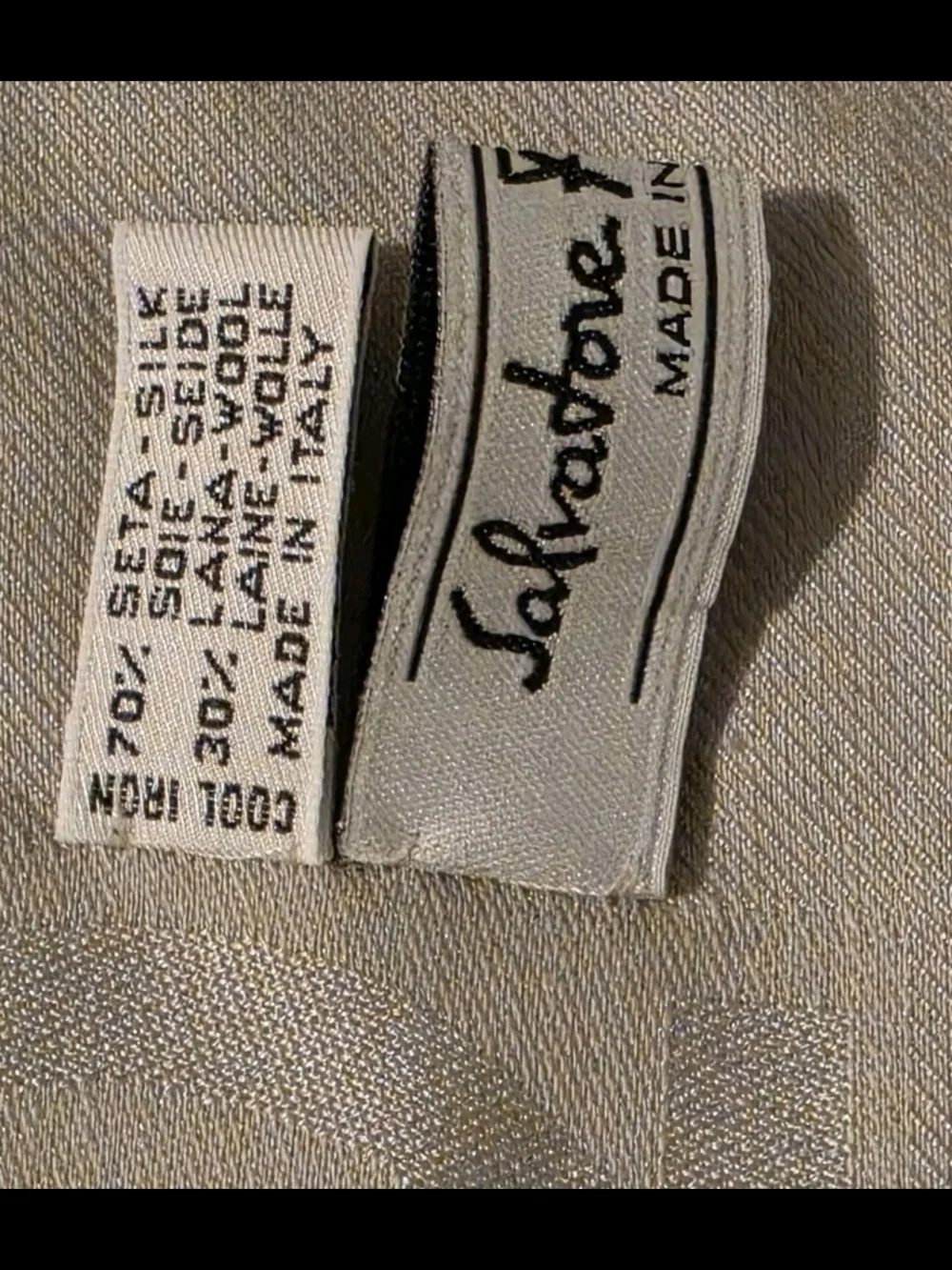 Salvatore Ferragamo Gancini Silk Wool Scarf Gray Silver Made in Italy Unisex